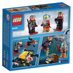 Конструктор LEGO City Deep Sea Explorers 60091 Исследование морских глубин