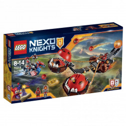 Конструктор LEGO Nexo Knights 70314 Безумная колесница Укротителя