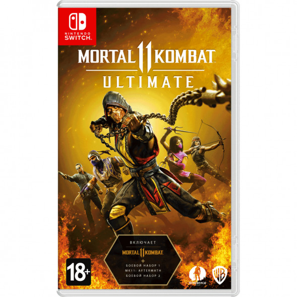 Игра Mortal Kombat 11 Ultimate (код загрузки) [Nintendo Switch, русские субтитры] в Нижневартовске