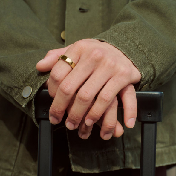 Умное кольцо Oura Ring 5 (размер 8), золотой/Gold в Нижневартовске