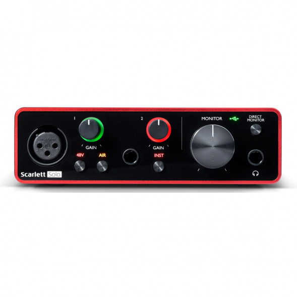 Внешняя звуковая карта FOCUSRITE Scarlett Solo 3rd Gen в Нижневартовске