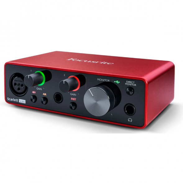Внешняя звуковая карта FOCUSRITE Scarlett Solo 3rd Gen в Нижневартовске