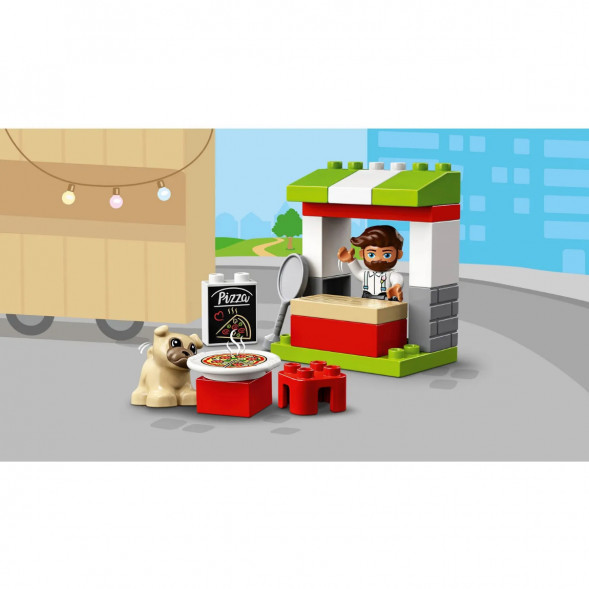 Конструктор LEGO DUPLO 10927 Town Киоск-пиццерия в Нижневартовске