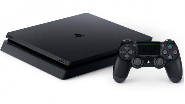 Игровая приставка Sony PlayStation 4 Slim 500 ГБ HDD, черный в Нижневартовске