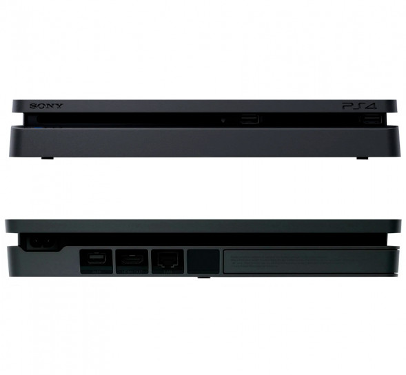 Игровая приставка Sony PlayStation 4 Slim 500 ГБ HDD, черный в Нижневартовске