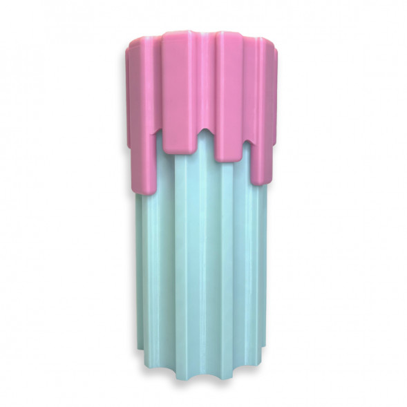 Ваза HatRom Drip, розовый - бирюзовый в Нижневартовске