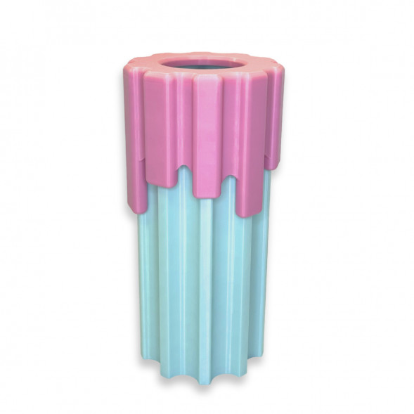 Ваза HatRom Drip, розовый - бирюзовый в Нижневартовске