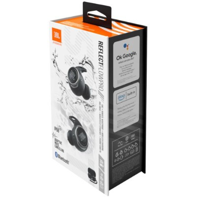 Беспроводные наушники JBL Reflect Flow Pro, черный в Нижневартовске