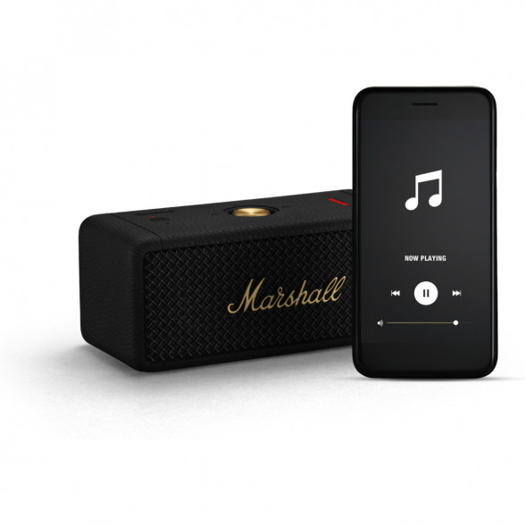 Портативная акустика Marshall Emberton II, 20 Вт, Black/Brass в Нижневартовске