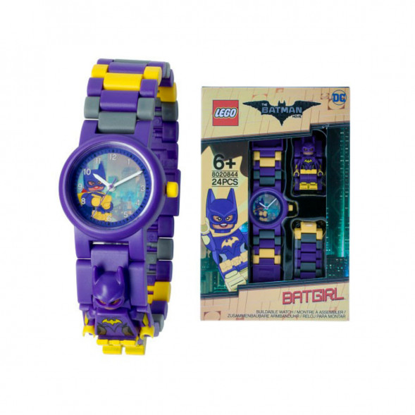 Часы LEGO Super Heroes 8020844 Batman Movie Бэтгерл с минифигуркой в Нижневартовске