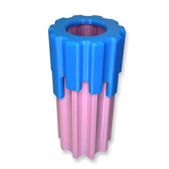 Ваза HatRom Drip, розовый - синий в Нижневартовске