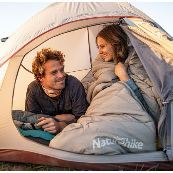 Спальный мешок Naturehike M300 (правый), зеленый в Нижневартовске