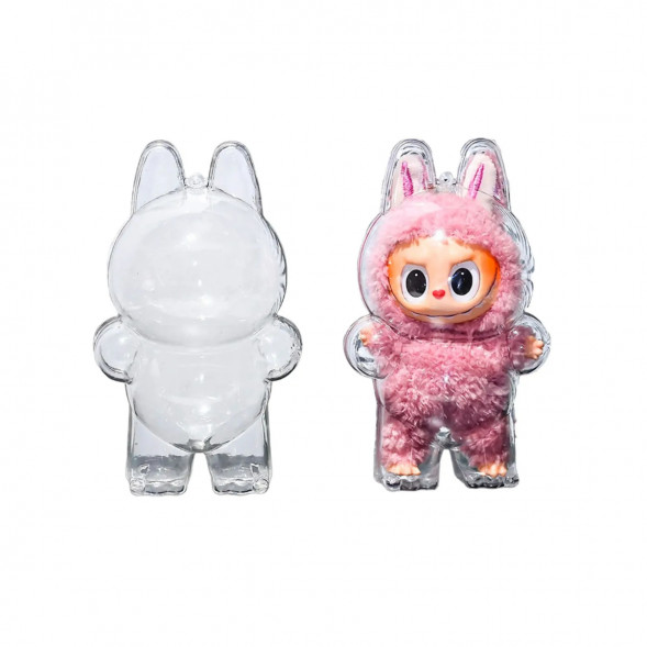 Защитный чехол Pop Mart Labubu Case Clear Acrylic Protective Display Box for V1 в Нижневартовске