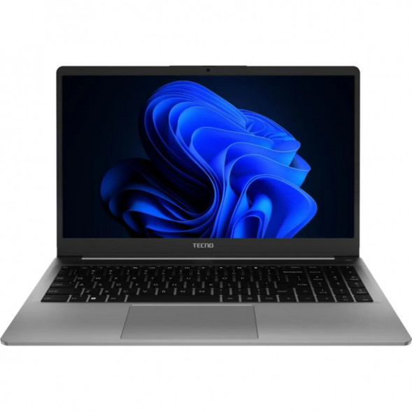 Ноутбук TECNO MegaBook K15SDA (15.6&amp;quot;, IPS, AMD Ryzen 5 7430U 2.3ГГц, 6 ядер, 16ГБ DDR4, 512ГБ SSD, AMD Radeon Graphics, Windows 11 Home), серый в Нижневартовске
