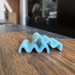 Мыльница HatRom Snake, бирюзовый