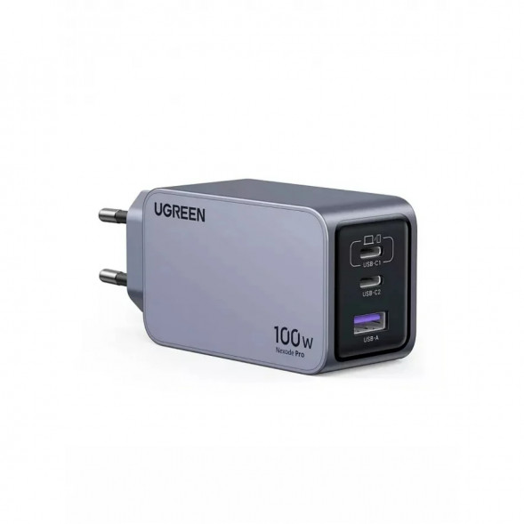 Сетевое зарядное устройство Ugreen GaN 100W USB-A + 2USB-C в Нижневартовске