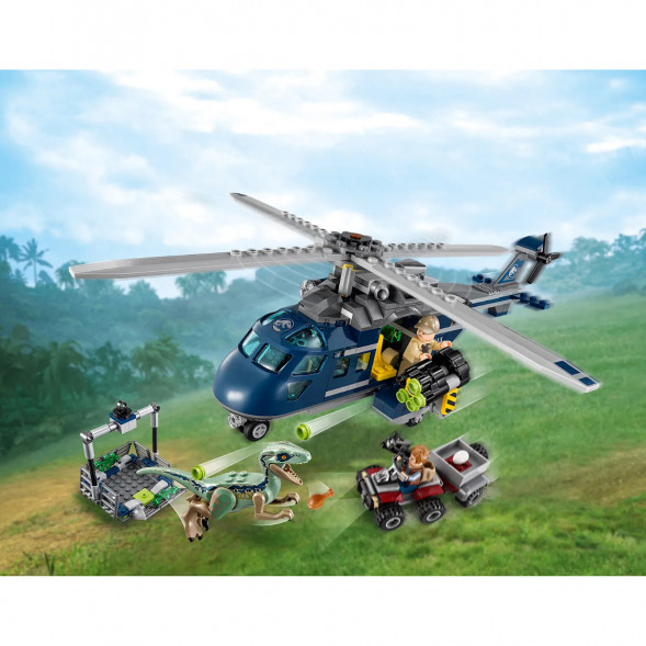 Конструктор LEGO Jurassic World 75928 Погоня за Блю на вертолёте  в Нижневартовске