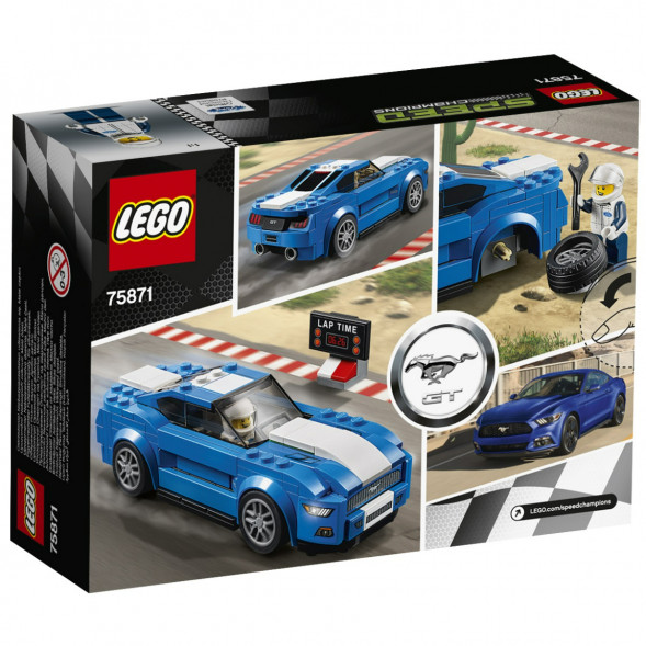 Конструктор LEGO Speed Champions 75871 Ford Mustang GT в Нижневартовске