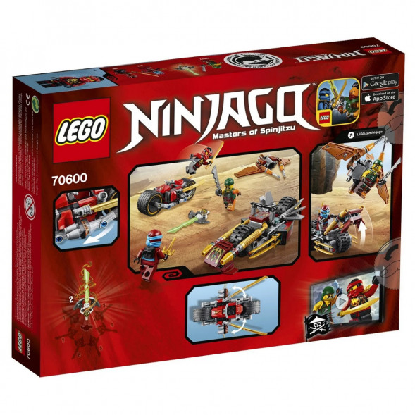Конструктор LEGO Ninjago 70600 Погоня на мотоциклах в Нижневартовске