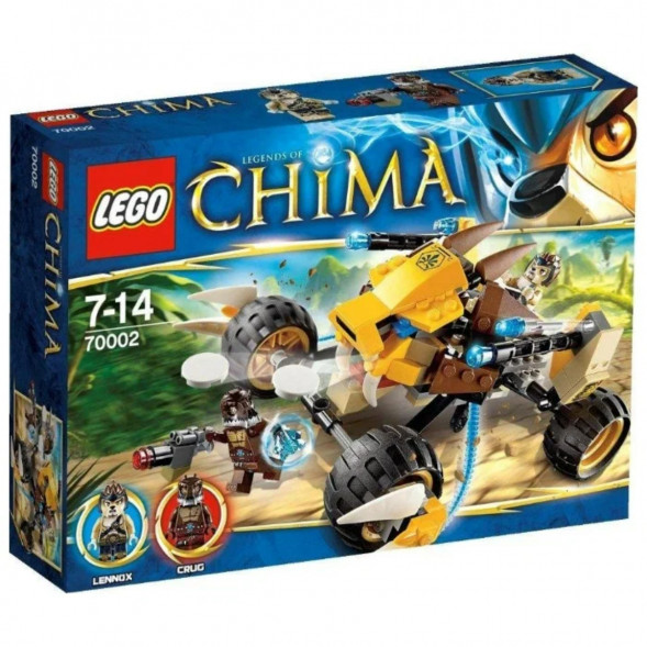 Конструктор LEGO Legends of Chima 70002 Лев Леннокс атакует в Нижневартовске