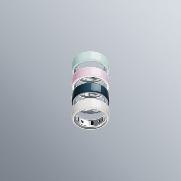 Умное кольцо Oura Ring 4 Ceramic (размер 15), Облако/Cloud в Нижневартовске