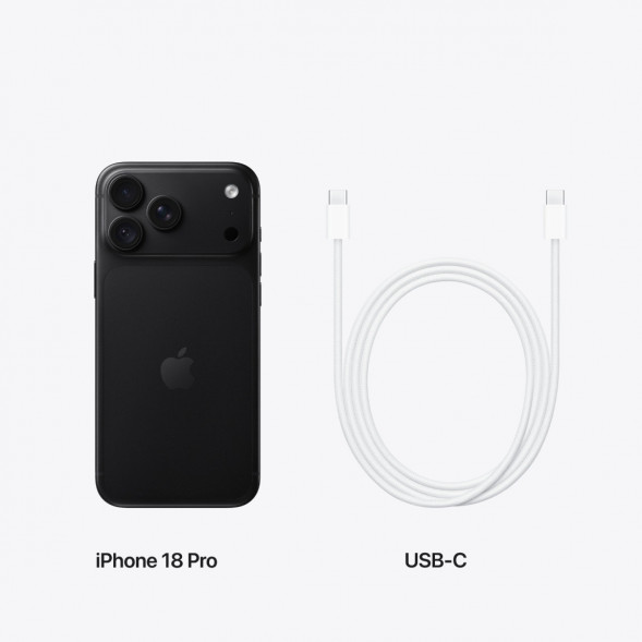 Смартфон Apple iPhone 18 Pro 256GB (SIM + eSIM), Black в Нижневартовске