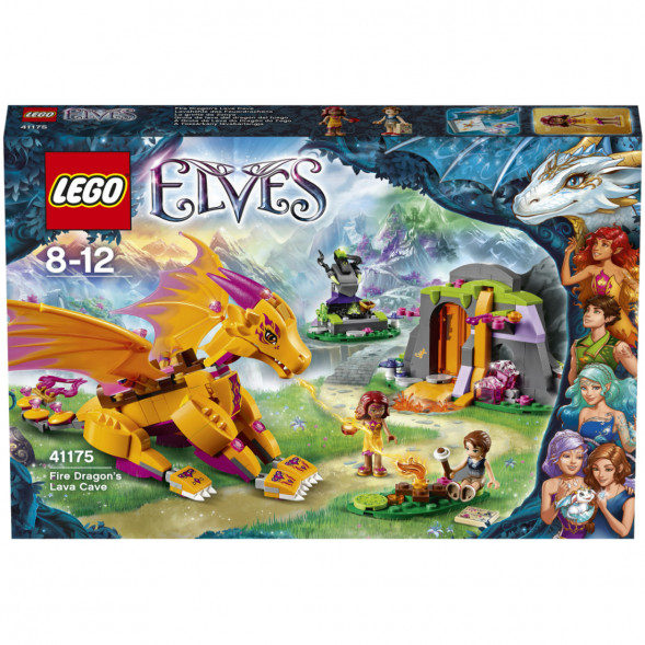 Конструктор LEGO Elves 41175 Лавовая пещера дракона огня в Нижневартовске
