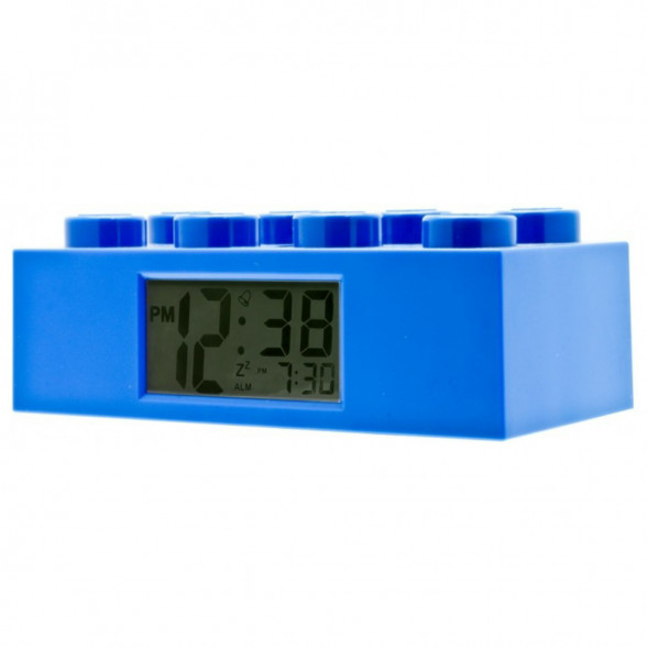 Будильник LEGO 9002151 Кирпичик, синий в Нижневартовске