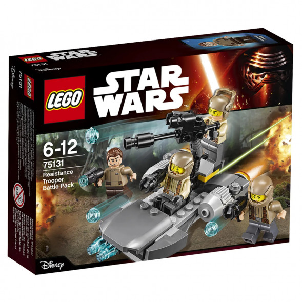 Конструктор LEGO Star Wars 75131 Боевой набор Сопротивления в Нижневартовске