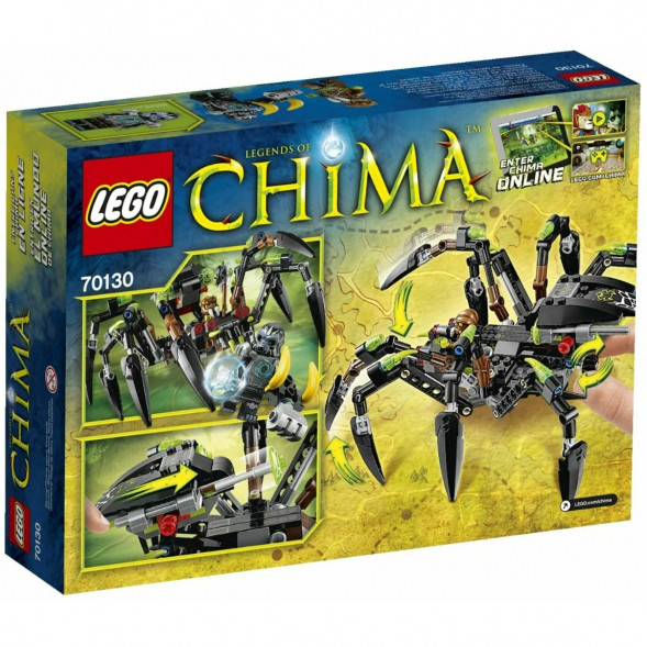 Конструктор LEGO Legends of Chima 70130 Паучий охотник Спарратуса в Нижневартовске