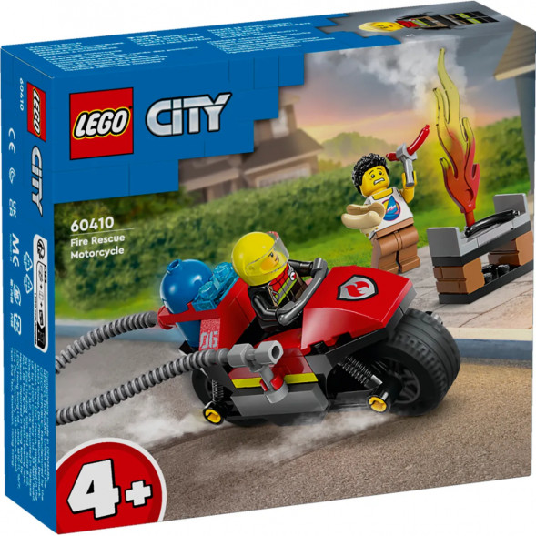 Конструктор LEGO City 60410 Пожарно-спасательный мотоцикл в Нижневартовске
