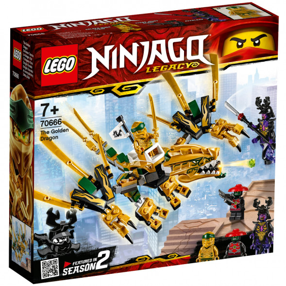 Конструктор LEGO Ninjago 70666 Золотой Дракон в Нижневартовске