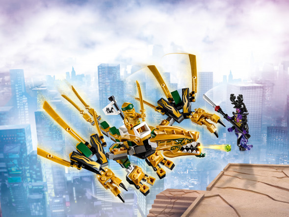 Конструктор LEGO Ninjago 70666 Золотой Дракон в Нижневартовске