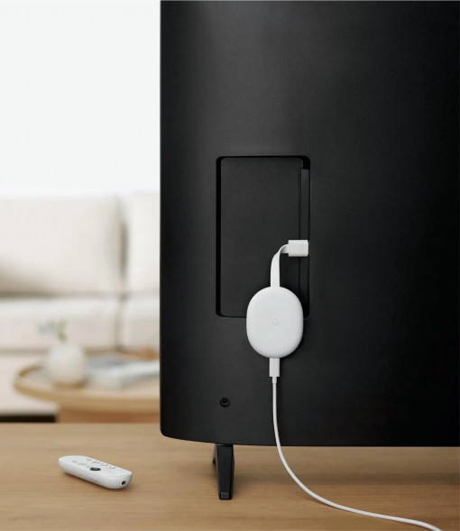 ТВ-приставка Google Chromecast c Google TV, snow в Нижневартовске