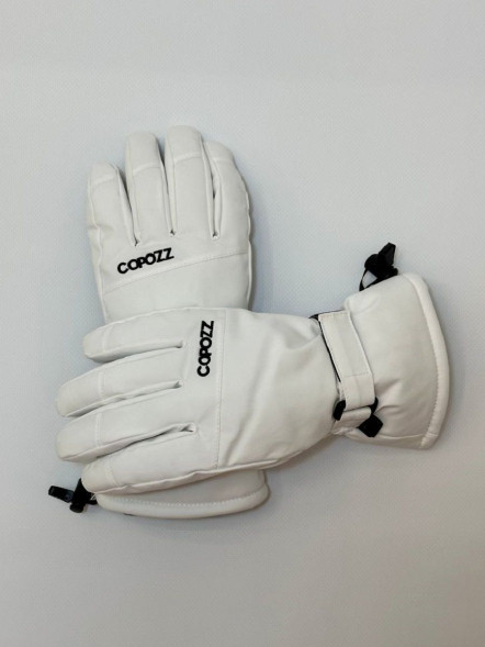 Перчатки горнолыжные сноубордические Copozz (белый, L) в Нижневартовске
