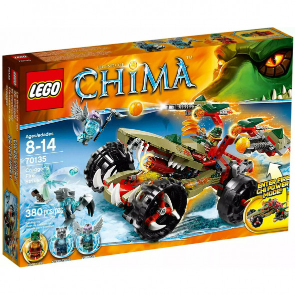 Конструктор LEGO Legends of Chima 70135 Огненный Страйкер Краггера в Нижневартовске
