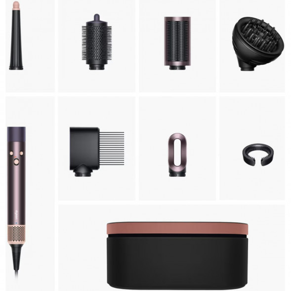 Стайлер Dyson Airwrap ID HS08 Long Diffuse Straight+Wavy (599039-01), Jasper Plum в Нижневартовске