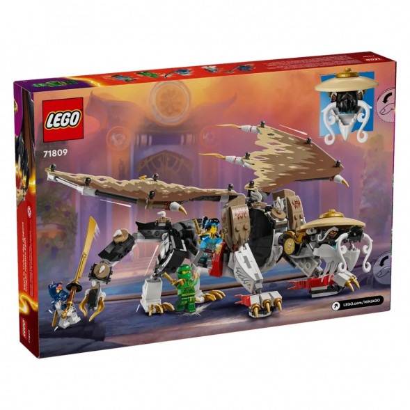 Конструктор LEGO Ninjago 71809 Эгальт главный дракон в Нижневартовске