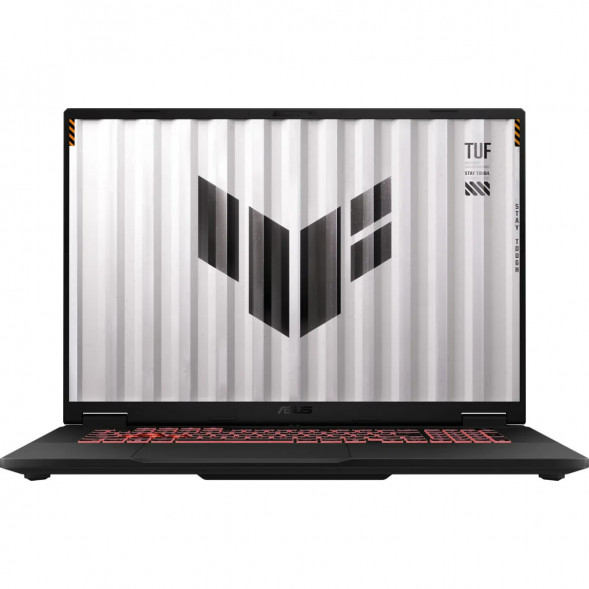 Ноутбук ASUS TUF Gaming A18 FA808PP-S8034 (18&amp;quot;, 2025, IPS, AMD Ryzen 9 8940HX 2.4ГГц, 16 ядер, 16ГБ DDR5, 512ГБ SSD, NVIDIA GeForce RTX 5070 8 ГБ, без ОС), серый в Нижневартовске