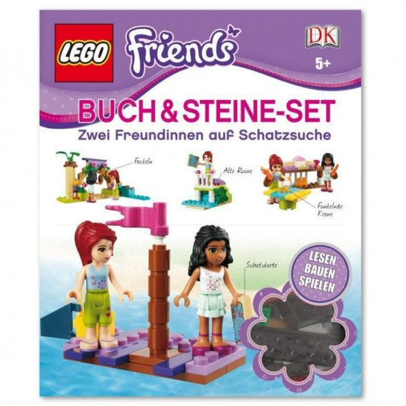 Книга и набор кубиков LEGO Friends Buch &amp;amp; Steine-Set Zwei Freundinnen auf Schatzsuche в Нижневартовске