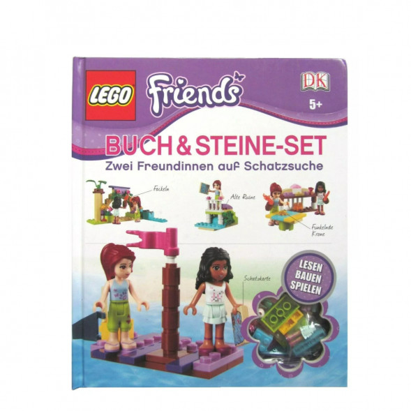 Книга и набор кубиков LEGO Friends Buch &amp;amp; Steine-Set Zwei Freundinnen auf Schatzsuche в Нижневартовске