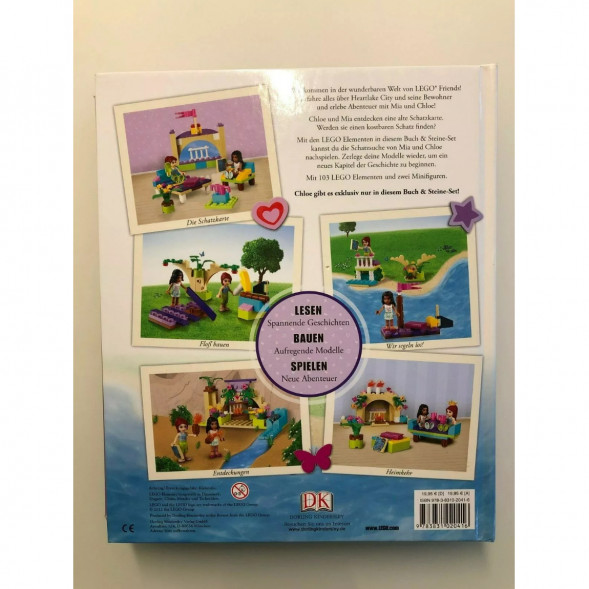 Книга и набор кубиков LEGO Friends Buch &amp;amp; Steine-Set Zwei Freundinnen auf Schatzsuche в Нижневартовске
