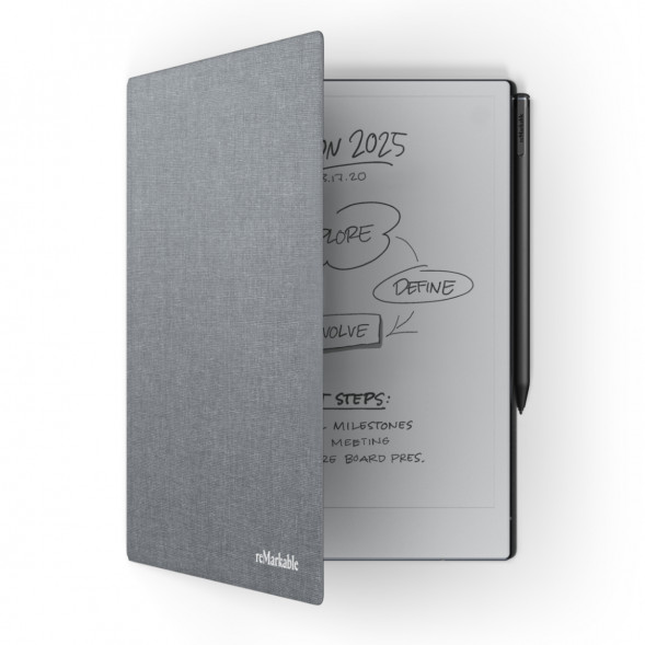 Графический планшет reMarkable 2 со стилусом Marker Plus и чехлом Book Folio серый (RM114) в Нижневартовске