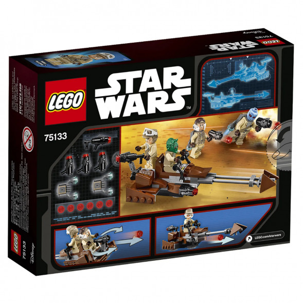 Конструктор LEGO Star Wars 75133 Боевой набор Повстанцев в Нижневартовске