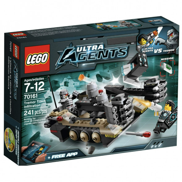 Конструктор LEGO Ultra Agents 70161 Проникновение гусеничного танка Тремора в Нижневартовске