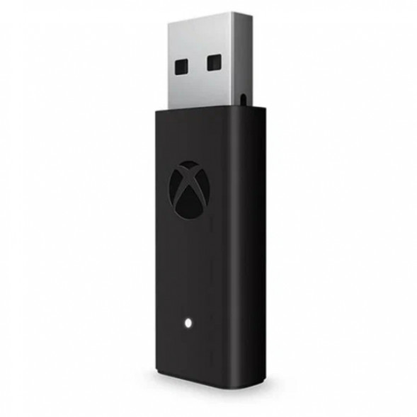Геймпад Microsoft Xbox One and Series S/X Controller + беспроводной адаптер для PC, черный в Нижневартовске