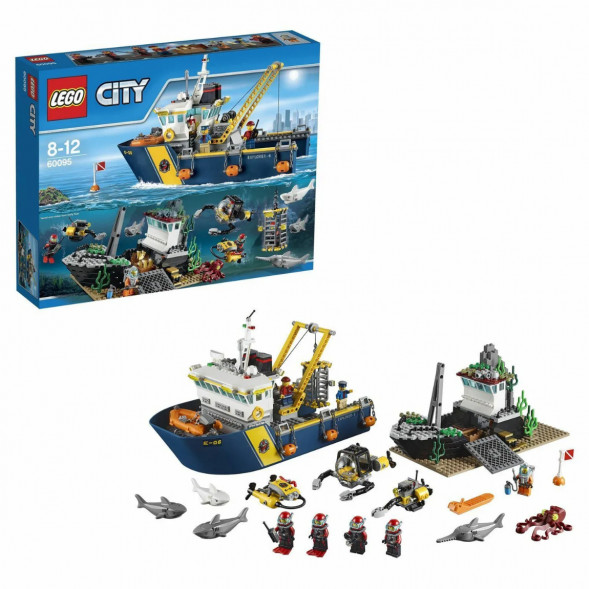Конструктор LEGO City 60095 Корабль исследователей морских глубин в Нижневартовске
