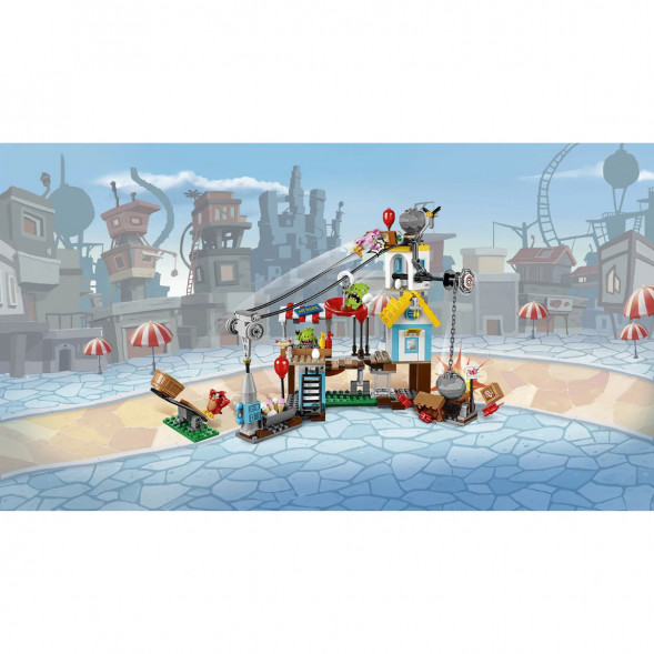 Конструктор LEGO Angry Birds 75824 Разгром Свинограда в Нижневартовске