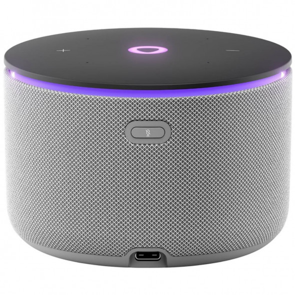 Умная колонка Яндекс Станция Мини 3 Про с Алисой с Zigbee, серый в Нижневартовске