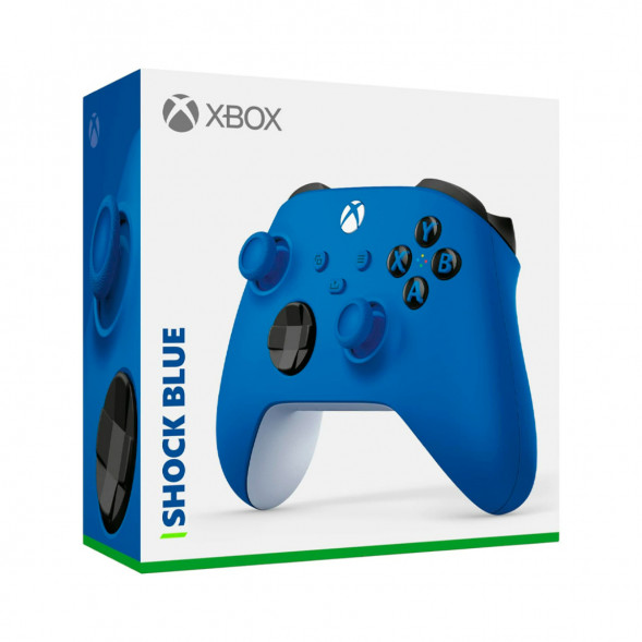 Геймпад Microsoft Xbox Series, Shock Blue в Нижневартовске